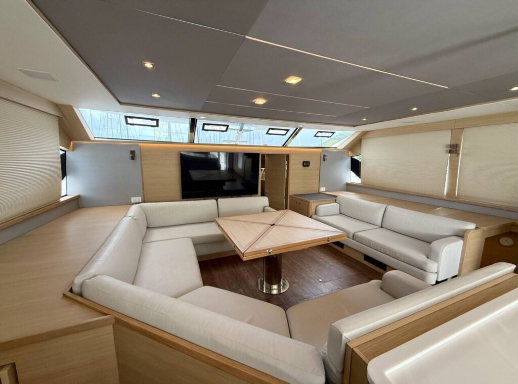 Aquila power catamaran available for BVI charter with Virgin Charter Yachts