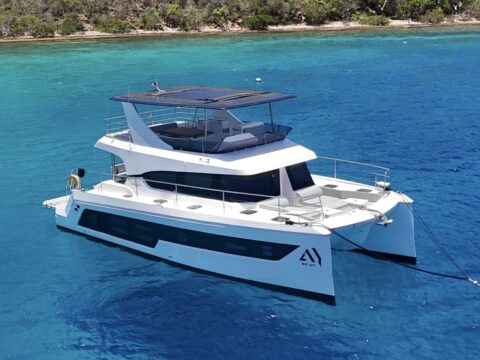 Aventura 50 and Leopard 53 power catamarans compared for BVI bareboat charter
