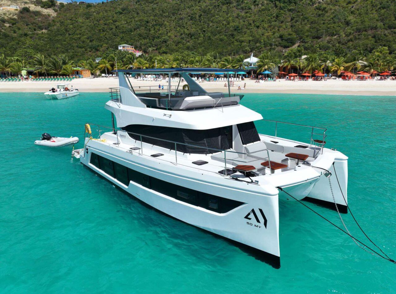 BVI bareboat power catamaran charter with Virgin Charter Yachts