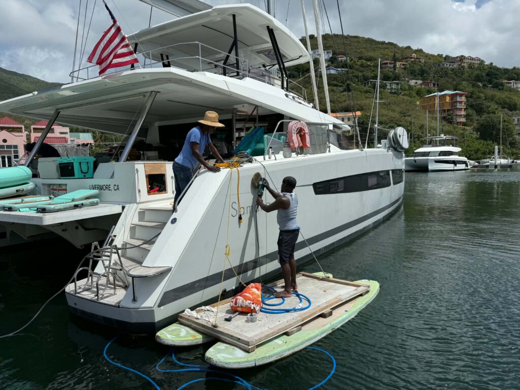Virgin Charter Yachts yacht management at Nanny Cay in the British Virgin Islands