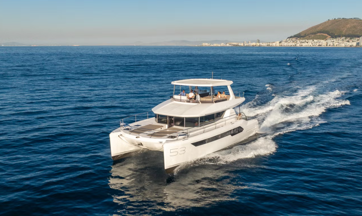 Leopard 53 Powercat BVI Bareboat Charter